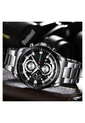 Reloj Para Hombre Curren Krec801901 Plateado