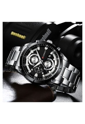 Reloj Para Hombre Curren Krec801901 Plateado