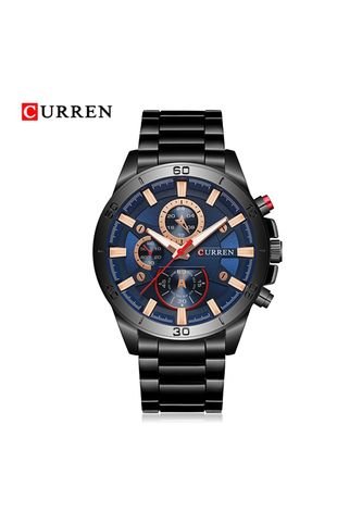 Reloj Para Hombre Curren Kreb560120 Negro Curren