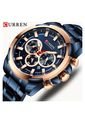 Reloj Para Hombre Curren Krec9403 Azul de Curren