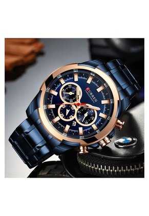 Reloj Para Hombre Curren Krec9403 Azul