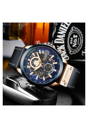 Reloj Para Hombre Curren Kred0521 Azul