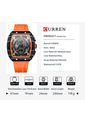 Reloj Curren Original 8442 Cronógrafo - Naranja de Curren