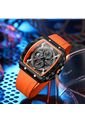Reloj Curren Original 8442 Cronógrafo - Naranja de Curren