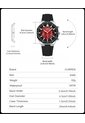 Reloj Curren 8489 Cronógrafo Tablero Rojo - Negro de Curren