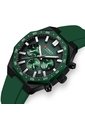 Reloj Curren 8489 Cronógrafo Tablero  Verde - Verde de Curren