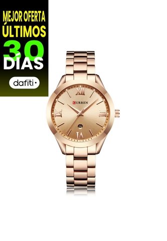 Reloj Para Mujer Curren 9007Rgwt Oro Rosa Curren