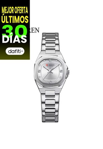Reloj Curren Modelo KREE3501 Plateado Mujer Curren