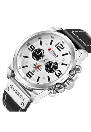 Reloj Curren 8314 Cronógrafo - Blanco