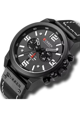 Reloj Curren 8314 Cronógrafo - Negro Curren