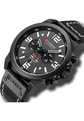 Reloj Curren 8314 Cronógrafo - Negro