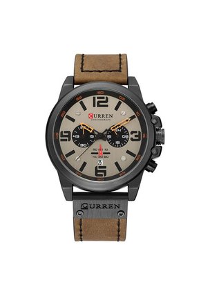 Reloj Curren 8314 Cronógrafo - Cafe Claro