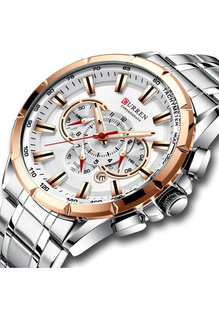 Reloj Curren 8363 Cronógrafo - Bronce