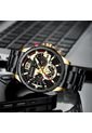 Reloj Curren 8395 Cronógrafo - Negro Dorado de Curren