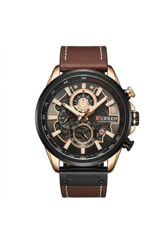 Reloj Curren Modelo Kred0511 Cafe Hombre Curren