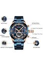 Reloj Curren 8355 Cronógrafo - Azul de Curren