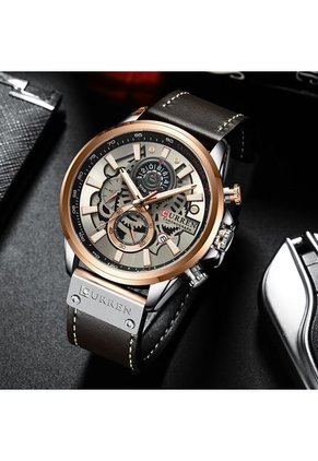 Reloj Curren 8380 Cronógrafo - Café