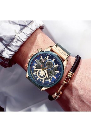 Reloj Curren 8380 Cronógrafo - Azul