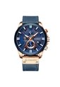 Reloj Para Hombre Curren 8346 8346Blrg Azul de Curren