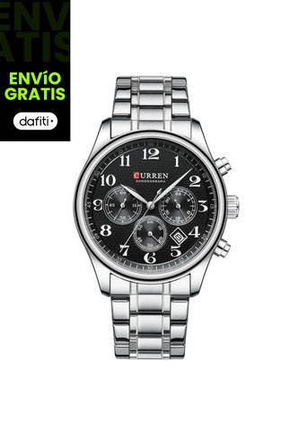 Reloj Curren Modelo KREe2002 Plateado Hombre Curren