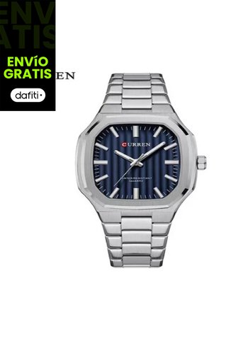 Reloj Curren Modelo KREe0502 Plateado Hombre Curren