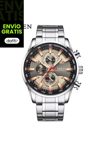 Reloj Curren Modelo KREc971912 Plateado Hombre Curren