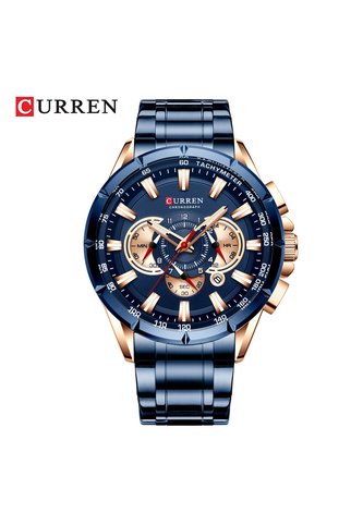 Reloj Para Hombre Curren 8363 Krec9503 Azul Curren