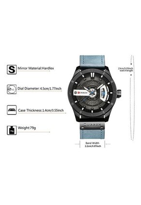 Reloj Curren 8301 Calendario - Azul