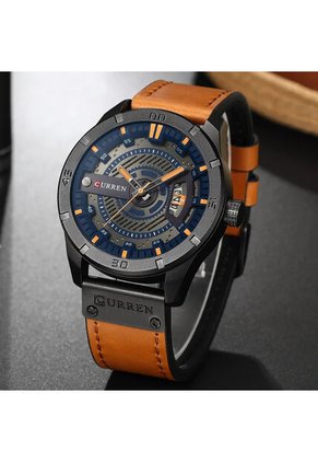 Reloj Curren 8301 Calendario - Marrón