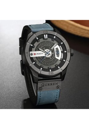 Reloj Curren 8301 Calendario - Azul