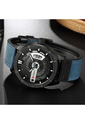 Reloj Curren 8301 Calendario - Azul