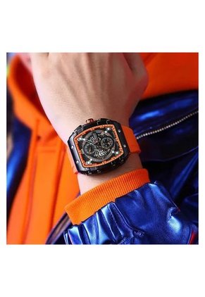 Reloj Curren Modelo KRED8213 Naranja Hombre