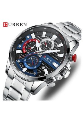 Reloj Curren Modelo 8415 Plateado Hombre