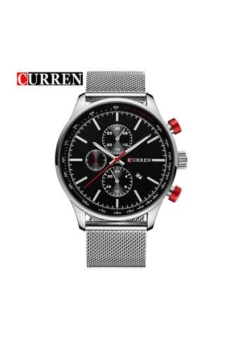 Reloj Para Hombre Curren Krea78190119Ga Plateado Curren