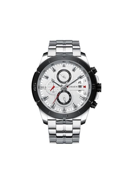 Reloj Para Hombre Curren Krec6019 Plateado