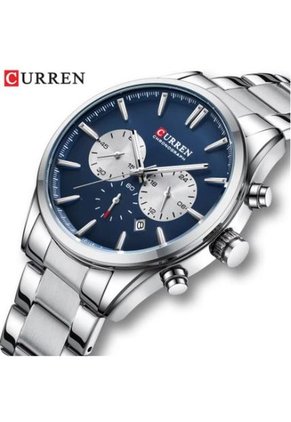Reloj Curren Modelo KREd8902 Plateado Hombre