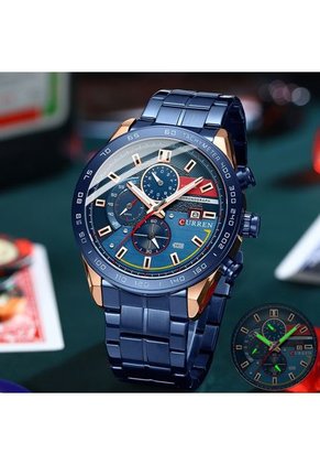 Reloj Curren Modelo KREd532003 Azul Hombre