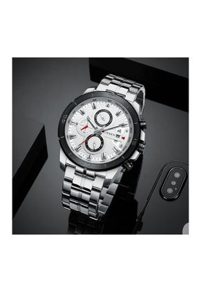 Reloj Para Hombre Curren Krec6019 Plateado