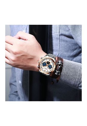 Reloj Para Hombre Curren Krec762002 Plateado