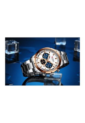 Reloj Para Hombre Curren Krec762002 Plateado