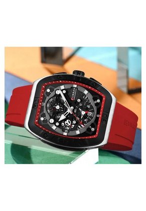 Reloj Curren Modelo KREd8705 Rojo Hombre