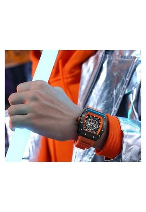 Reloj Curren Modelo KREd8002 Naranja Hombre