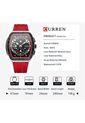 Reloj Curren 8443 Cronógrafo - Rojo de Curren