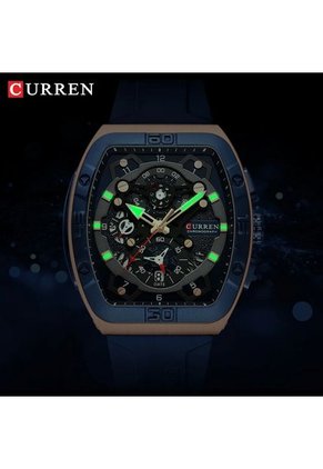 Reloj Curren 8443 Cronógrafo - Azul