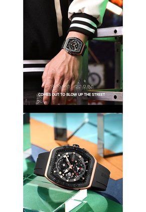 Reloj Curren 8443 Cronógrafo - Azul