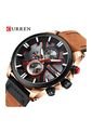 Reloj Para Hombre Curren Krec832011 Marr\u00f3n de Curren
