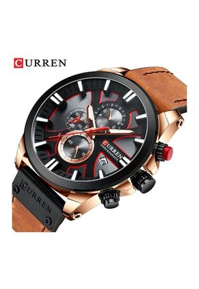Reloj Para Hombre Curren Krec832011 Marr\u00f3n