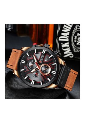 Reloj Para Hombre Curren Krec832011 Marr\u00f3n