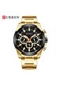Reloj Para Hombre Curren Krec9418 Dorado de Curren