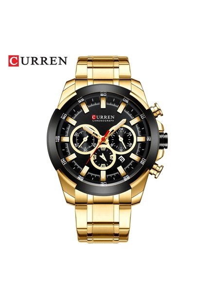 Reloj Para Hombre Curren Krec9418 Dorado